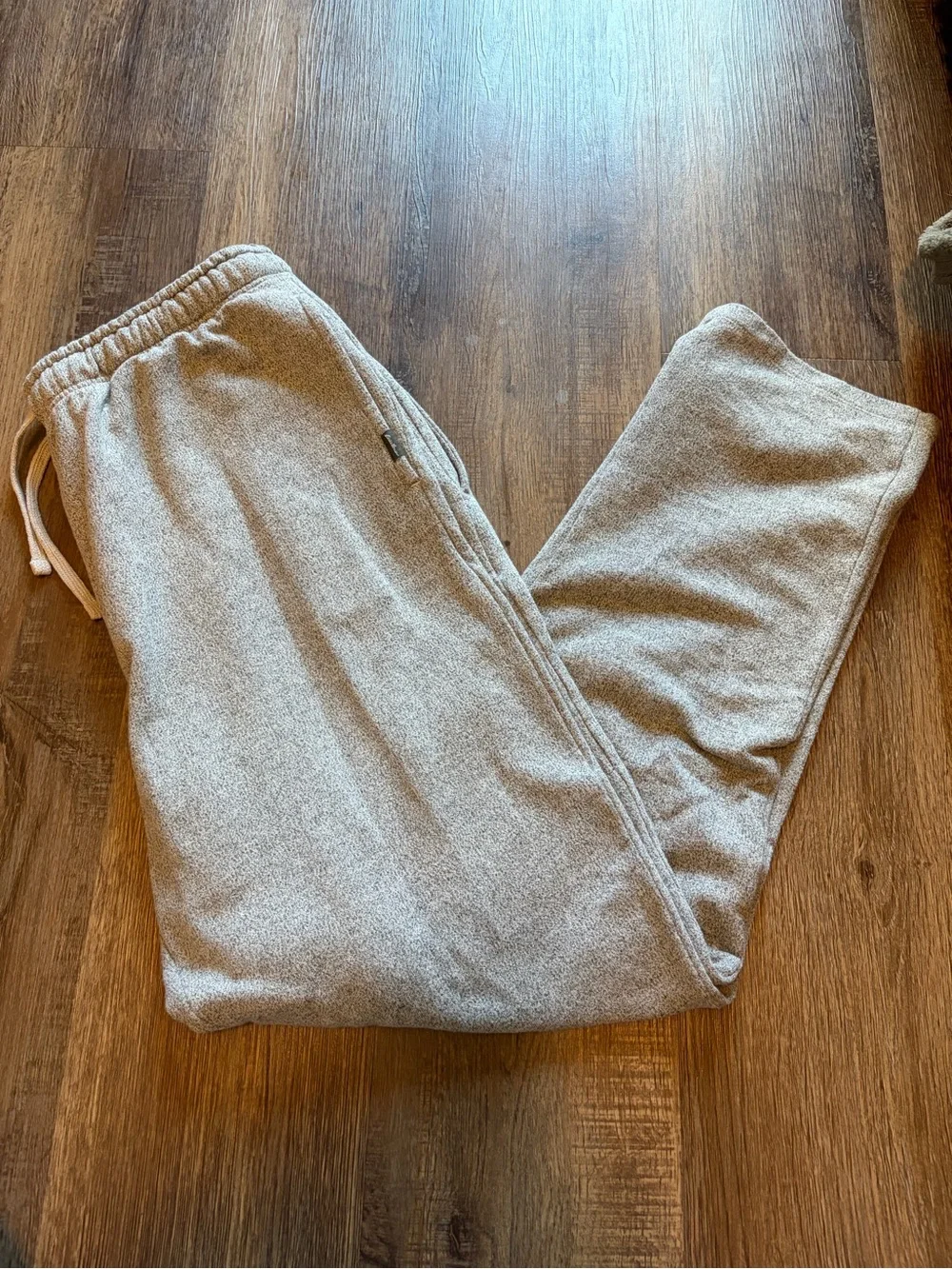Eddie Bauer Light Gray Men's Fleece Joggers